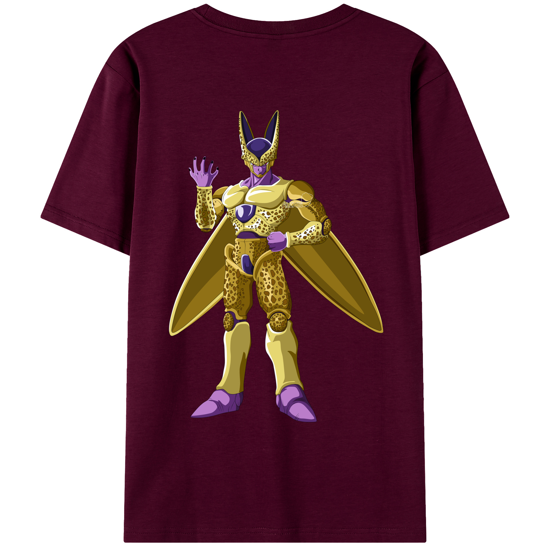 （画像用） ドラゴンボール セル DRAGON BALL Cell レディース半袖Tシャツ(バックプリント)